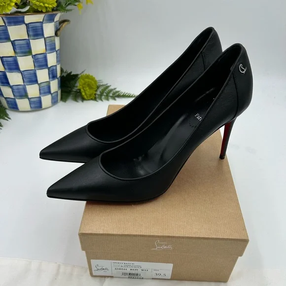Women's Christian Louboutin sporty Kate 85 size 39.5 made in Italy - Picture 1 of 10